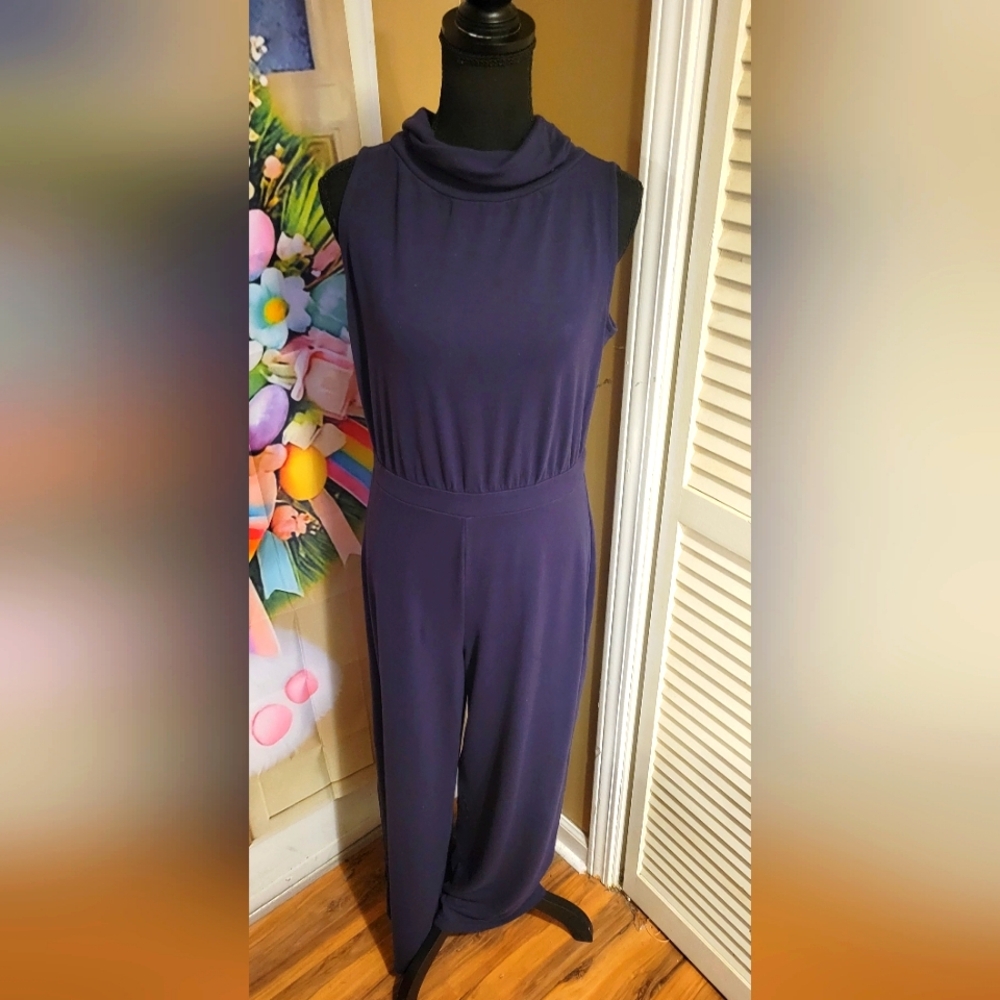 Women's The LIMITED Elegant Navy Blue Women's Jumpsuit, Size Medium